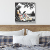 Flucht Leinwanddruck (Insitu (Schlafzimmer))