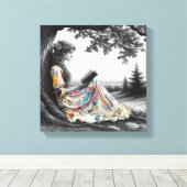 Flucht Leinwanddruck (Insitu (Holzboden))