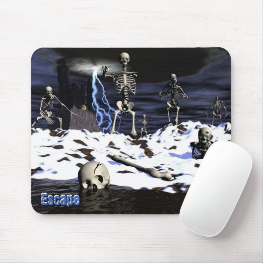 Flucht Mousepad (Mit Mouse)