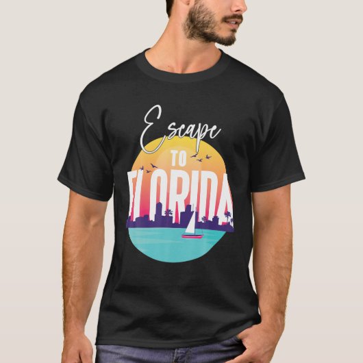 Flucht nach Florida T-Shirt (Vorderseite)
