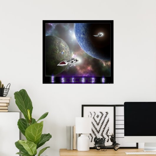 Flucht Poster (Heimbüro)