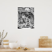 Flucht Poster (Küche)