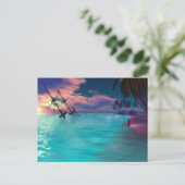 Flucht Postkarte (Stehend Vorderseite)