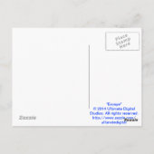 Flucht Postkarte (Rückseite)