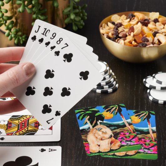 Flucht vor außergewöhnlichen Spielkarten (In Situ)