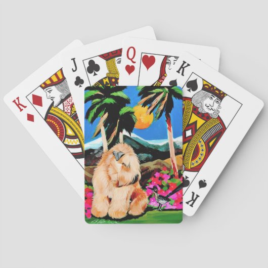 Flucht vor außergewöhnlichen Spielkarten (Rückseite)