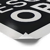 Flucht vor dem Alltag Poster (Ecke)