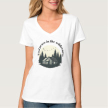 Flucht vor der normalen: Rustikales T-Shirt