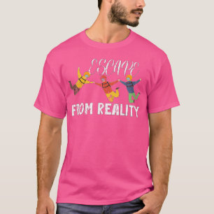 Flucht vor echter Skydiving-Erfahrung T-Shirt