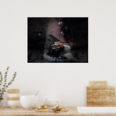 Flucht vor Morgengrauen Poster (Küche)