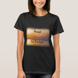 Flucht zum Lesen Shirt Buchliebhaber Lesen Fluch