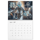 Fluchtgeschwindigkeit Kalender (Mär 2027)
