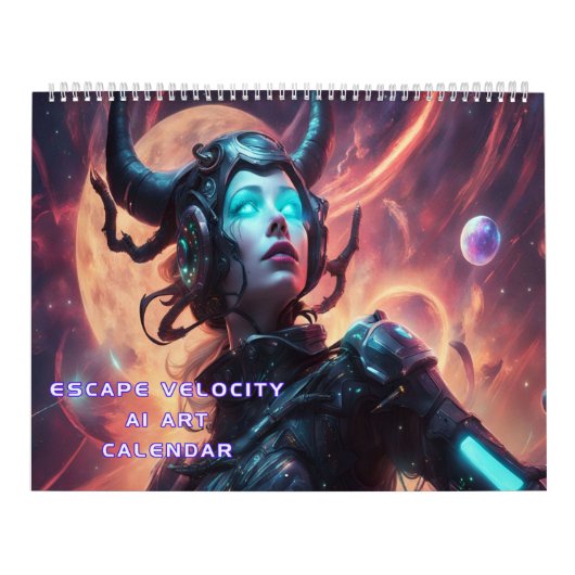 Fluchtgeschwindigkeit Kalender (Titelbild)