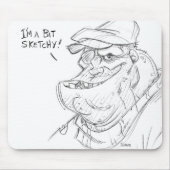 Flüchtig Mousepad (Vorne)