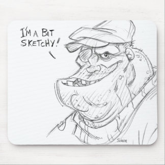 Flüchtig Mousepad