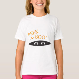 Flüchtige Blick-A-Boo Babyaugen T-Shirt