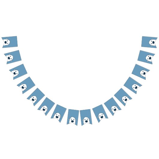 Flüchtige Blick-a-boo-Banner zum Verstecken von Po Wimpelkette (Alle)