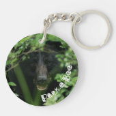 flüchtige Blick-a-Boo-Bär Schlüsselanhänger (Rückseite)