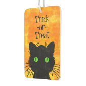 Flüchtige Blick-A-Boo Black Cat Orange Trick-oder- Autolufterfrischer (Links)