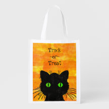 Flüchtige Blick-A-Boo Black Cat Orange Trick-oder-