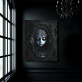 Flüchtige Blick-a-boo Canvas Print Leinwanddruck