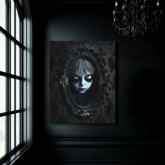 Flüchtige Blick-a-boo Canvas Print Leinwanddruck