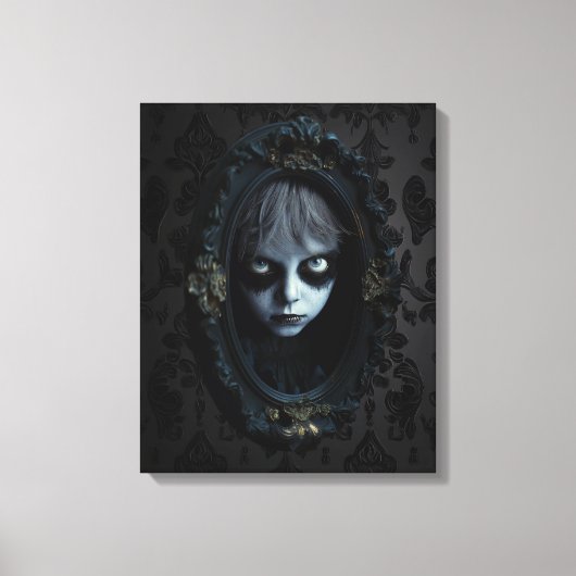 Flüchtige Blick-a-boo Canvas Print Leinwanddruck (Vorderseite)