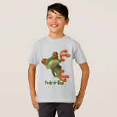 Flüchtige Blick-a-Boo-Frog T-Shirt (Vorne ganz)