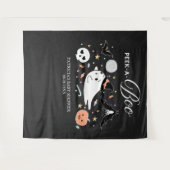 Flüchtige Blick-A-Boo Ghost Halloween Kinderdusche Wandteppich (Vorderseite (Horizontal))