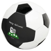 Flüchtige Blick A Boo Ghost Soccer Ball (Dreiviertel)