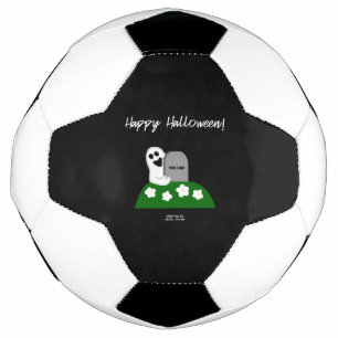 Flüchtige Blick A Boo Ghost Soccer Ball