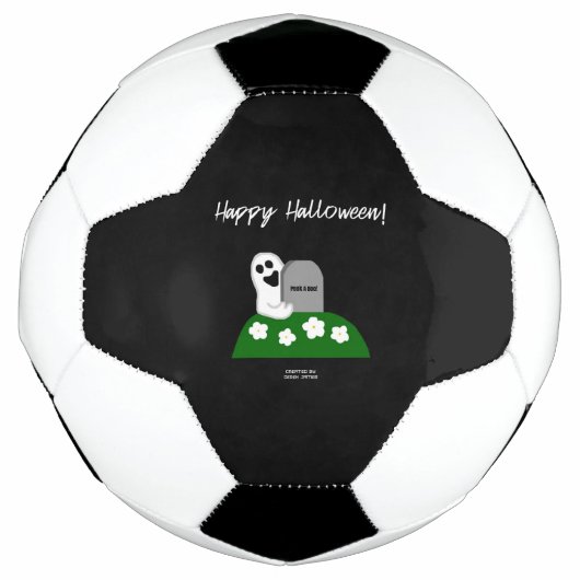 Flüchtige Blick A Boo Ghost Soccer Ball (Vorderseite)