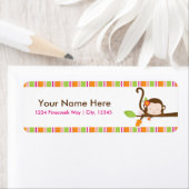 Flüchtige Blick A Boo Girl Monkey Baby Dusche Adre (Insitu)