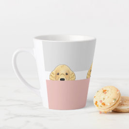 "Flüchtige Blick a Boo" Golden Retriever Dog | Milchtasse