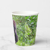 flüchtige Blick-A-Boo Gorilla Paper Cup Pappbecher (Rechts)