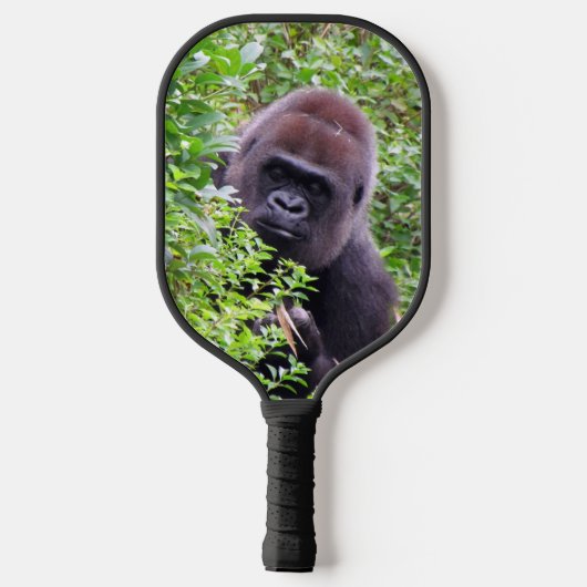 Flüchtige Blick-A-Boo Gorilla Pickleball Paddle (Rückseite)