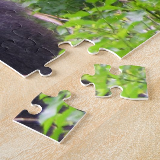 Flüchtige Blick-A-Boo-Gorilla-Puzzle Puzzle (Seite)