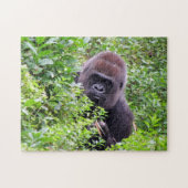 Flüchtige Blick-A-Boo-Gorilla-Puzzle Puzzle (Horizontal)