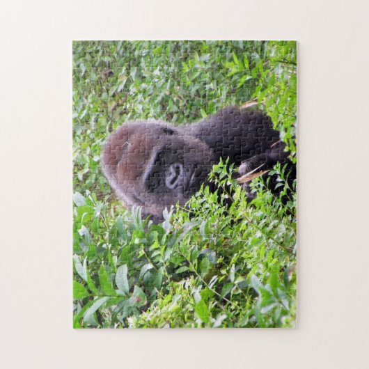 Flüchtige Blick-A-Boo-Gorilla-Puzzle Puzzle (Vertikal)