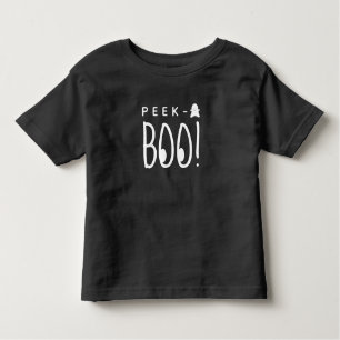 Flüchtige Blick-a-Boo Halloween Minimalistisch Kleinkind T-shirt