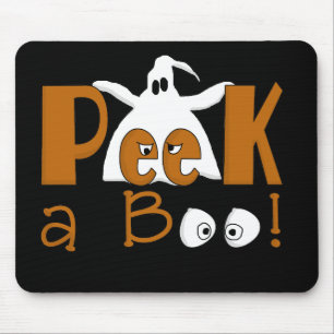 Flüchtige Blick A Boo Halloween T - Shirt und Gesc Mousepad