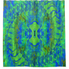 Flüchtige Blick-a-Boo im Meer... Duschvorhang