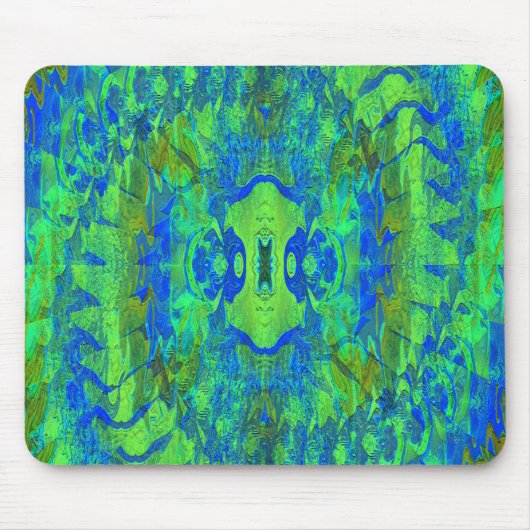 Flüchtige Blick-a-Boo im Meer... Mousepad (Vorne)