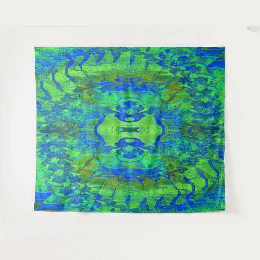 Flüchtige Blick-a-Boo im Meer... Wandteppich (Vorderseite (Horizontal))