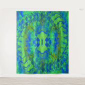 Flüchtige Blick-a-Boo im Meer... Wandteppich (Vorderseite)