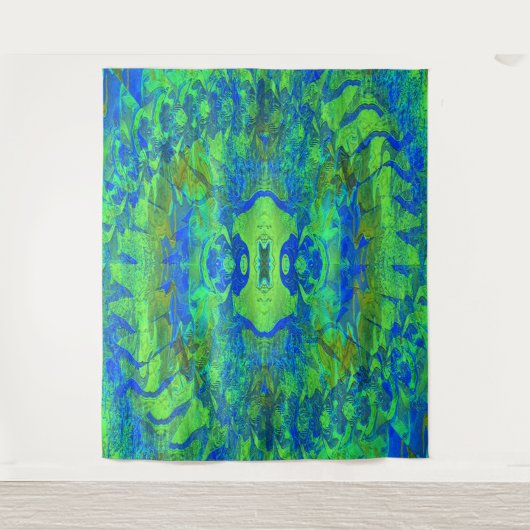 Flüchtige Blick-a-Boo im Meer... Wandteppich (Vorderseite)