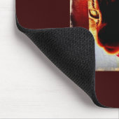 Flüchtige Blick-a-boo Indigo Mousepad (Ecke)