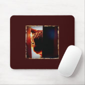 Flüchtige Blick-a-boo Indigo Mousepad (Mit Mouse)