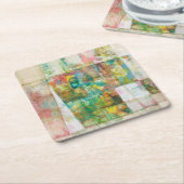 Flüchtige Blick a boo IV Rechteckiger Pappuntersetzer (angewinkelt)