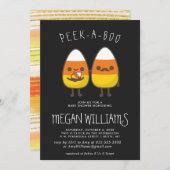 Flüchtige Blick-A-Boo | Kinderdusche aus Candy Cor (Vorne/Hinten)